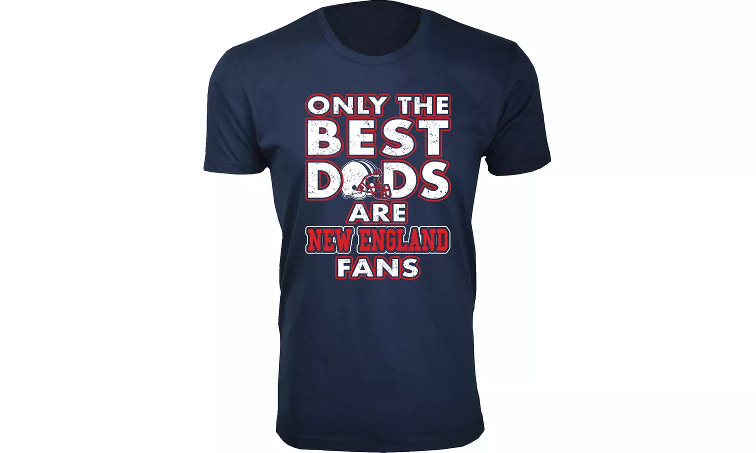 Men Only The Best Dads Football Fan T-Shirt (M-3XL)