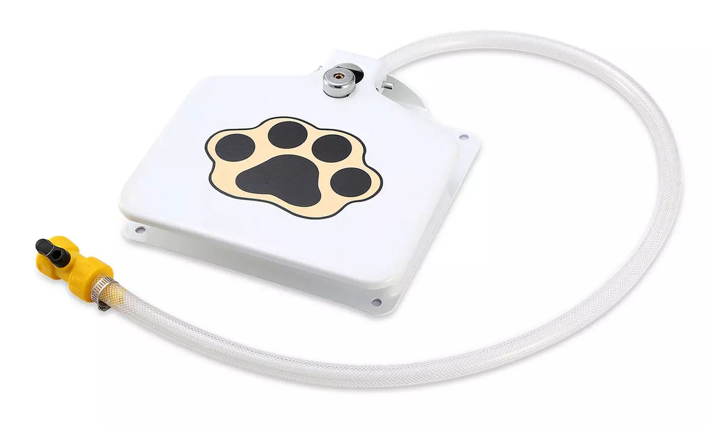 iMounTEK Outdoor Step-On Dog Water Fountain Pet Water Dispenser