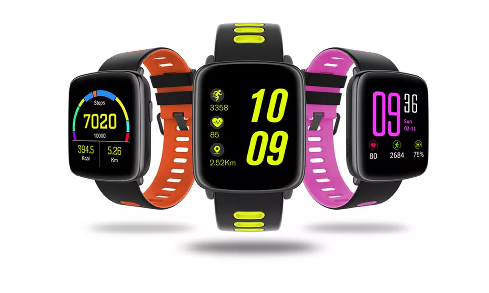 Smart Sports Watch Heart Rate Pedometer - Primary Image