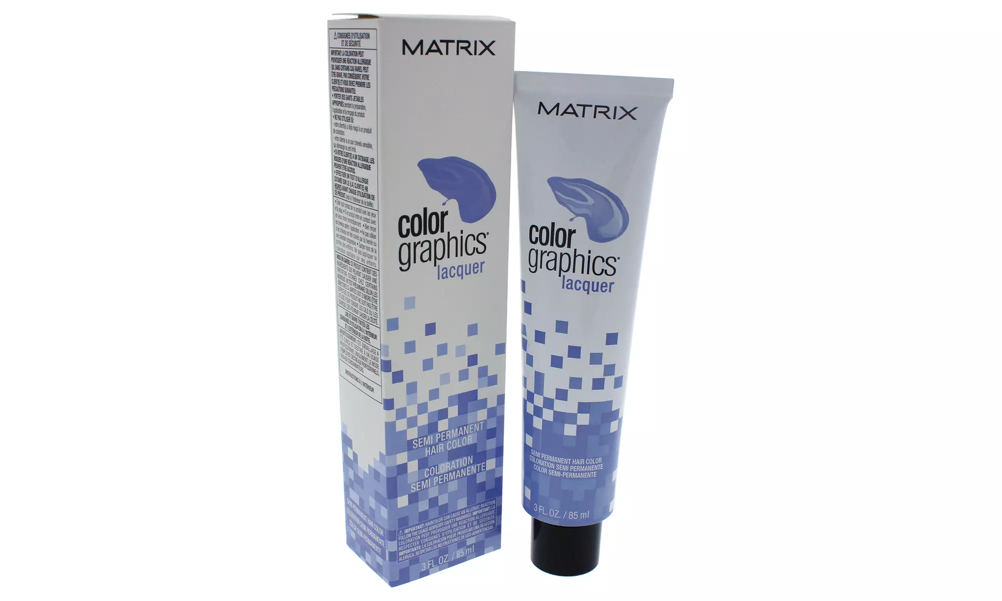 Matrix Color Graphics Lacquer Semi Permanent Hair Color   Light Indigo - Primary Image