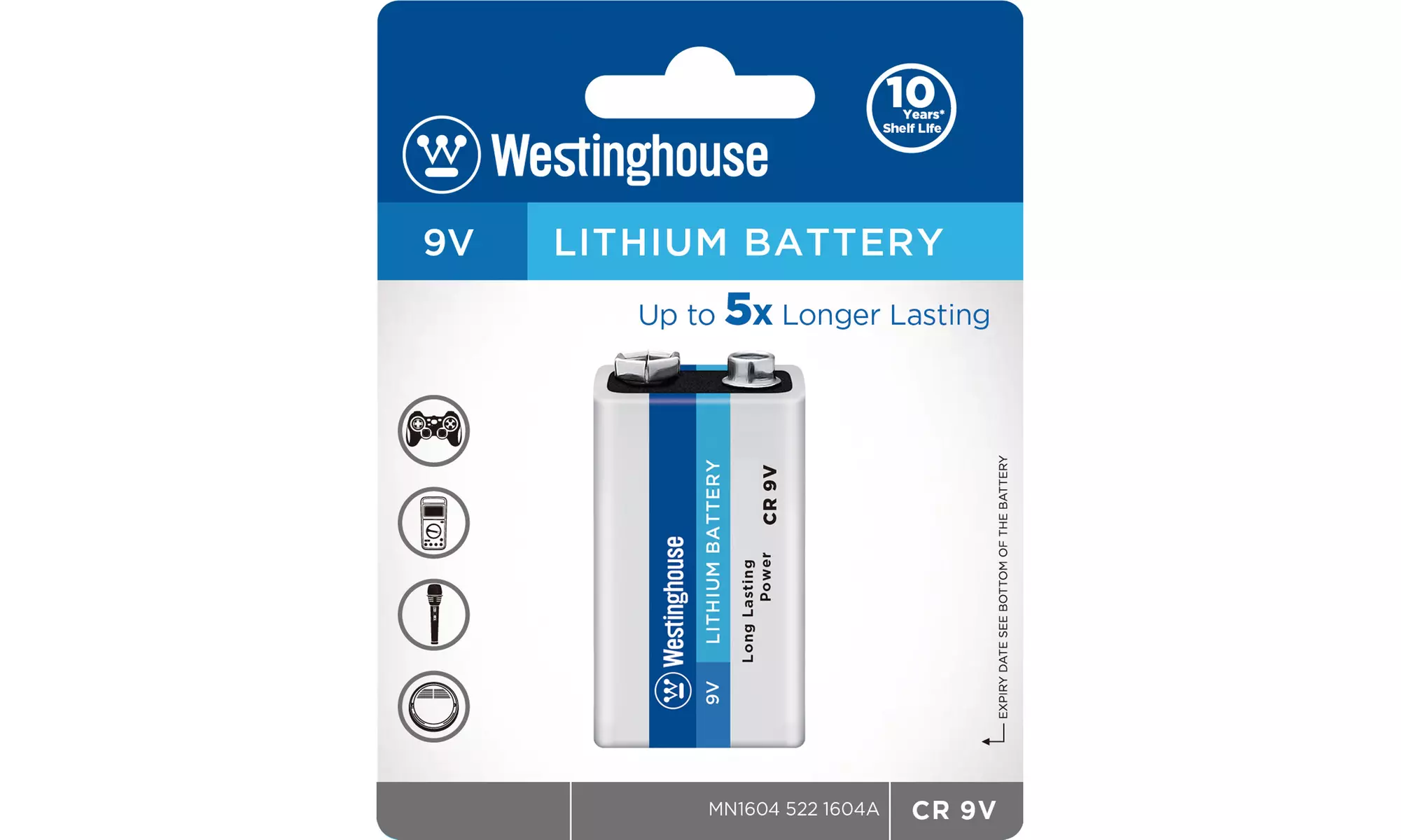 Westinghouse 9V Batteries - Primary Image