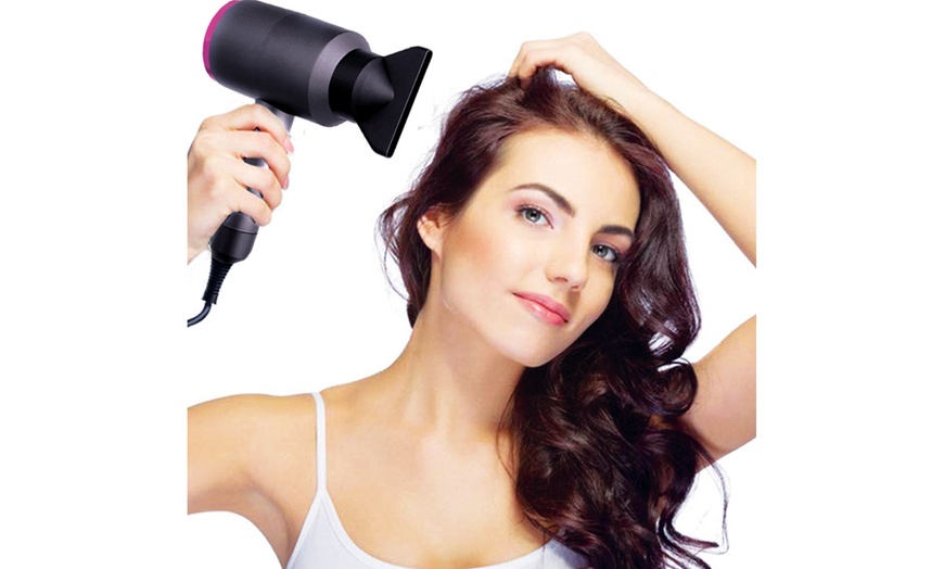 FLOMIL Temperature Control Negative Ion Hair Dryer | Groupon