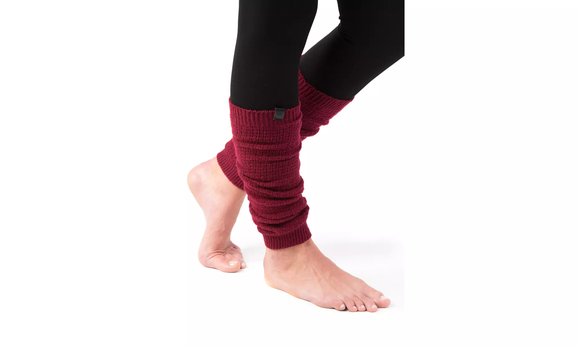 Marino Long Leg Warmers For Women - Winter Knee High Knit Leg Warmer Socks - Primary Image