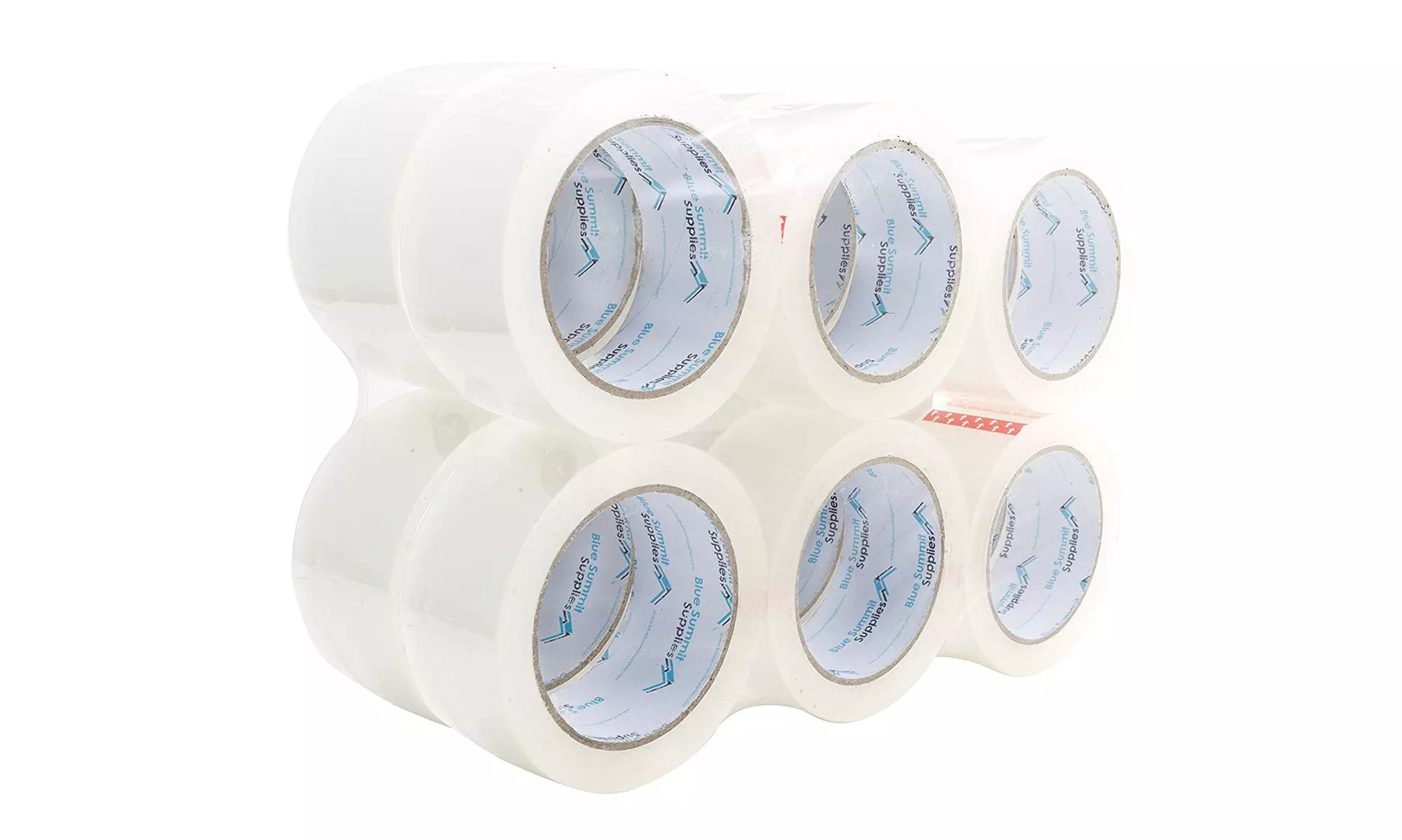 12 Pack Heavy Duty Packaging Tape, Clear Packing Tape Designed For Moving Boxes - Primary Image