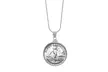 Silver Philippines 50 Centavos Sterling Silver Coin Pendant  - Second Medium