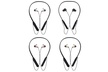 Zone One Infinity pro around the neck bluetooth magnetic earbuds  - Second Medium