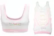 Angelina Girls Wire-Free Lightly Padded Cotton Training Bras (6-Pack) - Second Medium