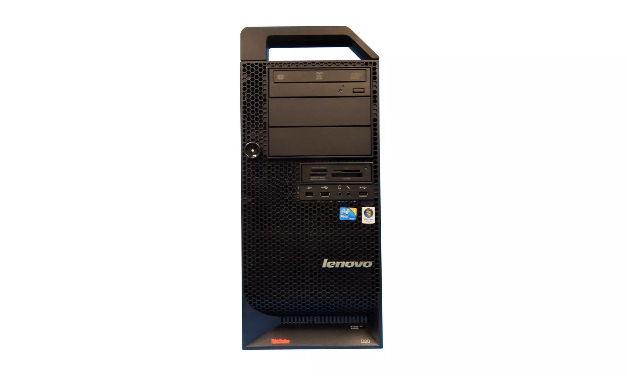 Lenovo Thinkstation D20 Desktop Intel XEON 2.9GHz 32GB 500GB W10P - Refurbished - Primary Image