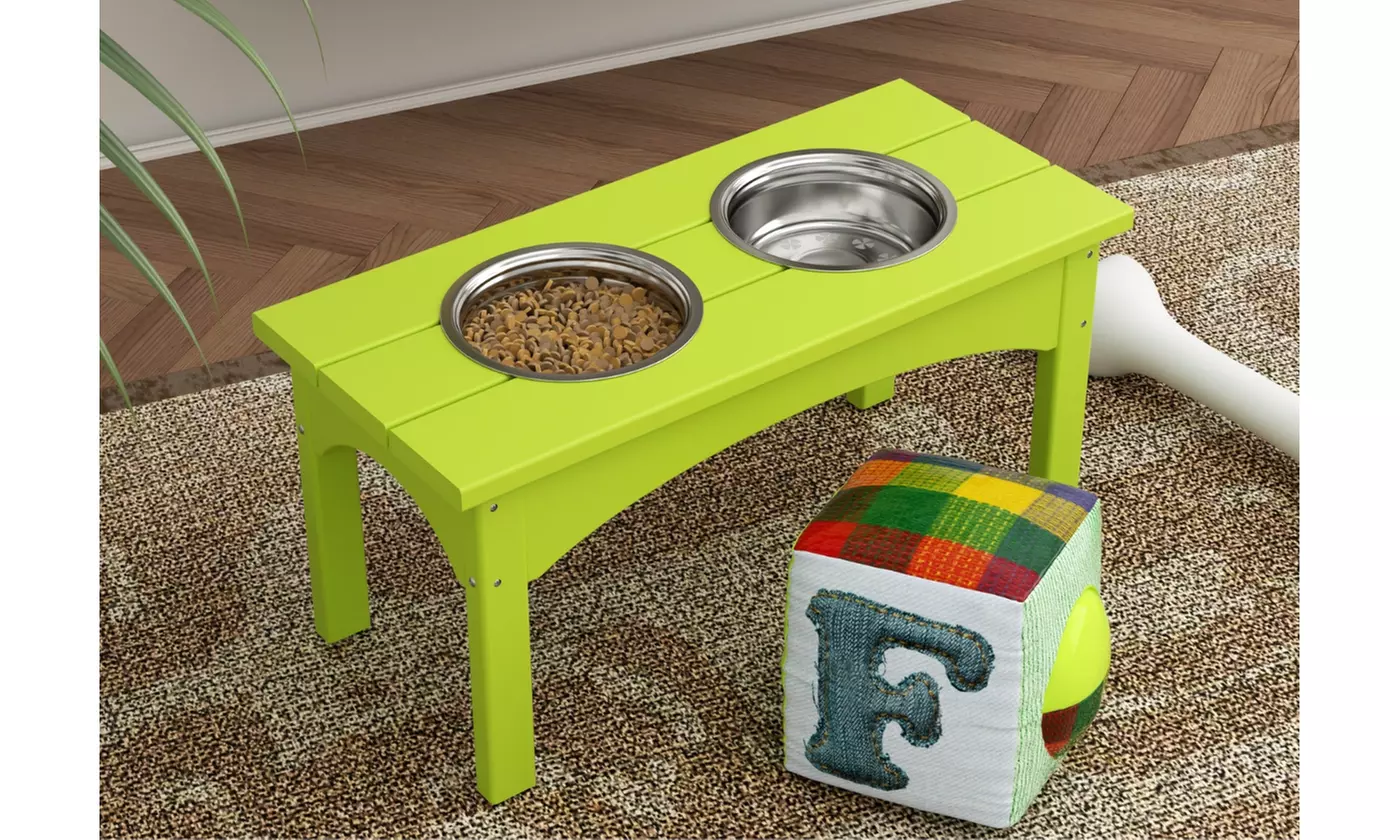 Adirondack Elevated Pet Feeder