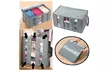 Foldable Storage Bag 3 Sections Perfect For Clothes Blankets Bedrooms etc. - Second Medium