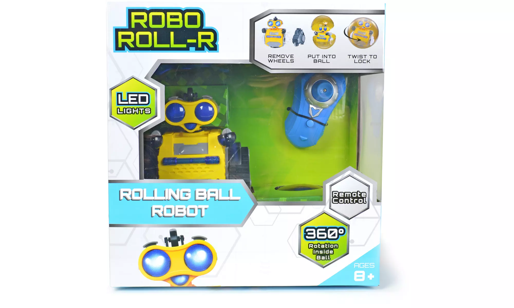 Robo Roll-R Remote Controlled Toy Robot for Kids - RC Trick Robot - Second Medium