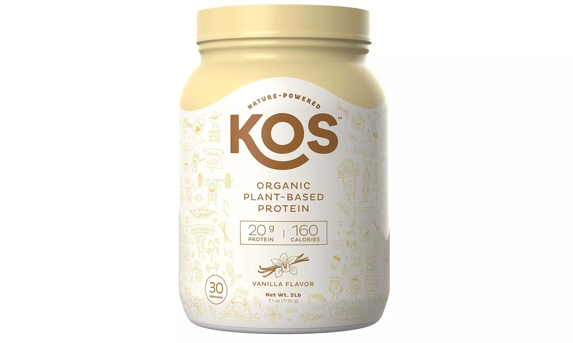 KOS Organic Plant Based Protein Powder - Primary Image