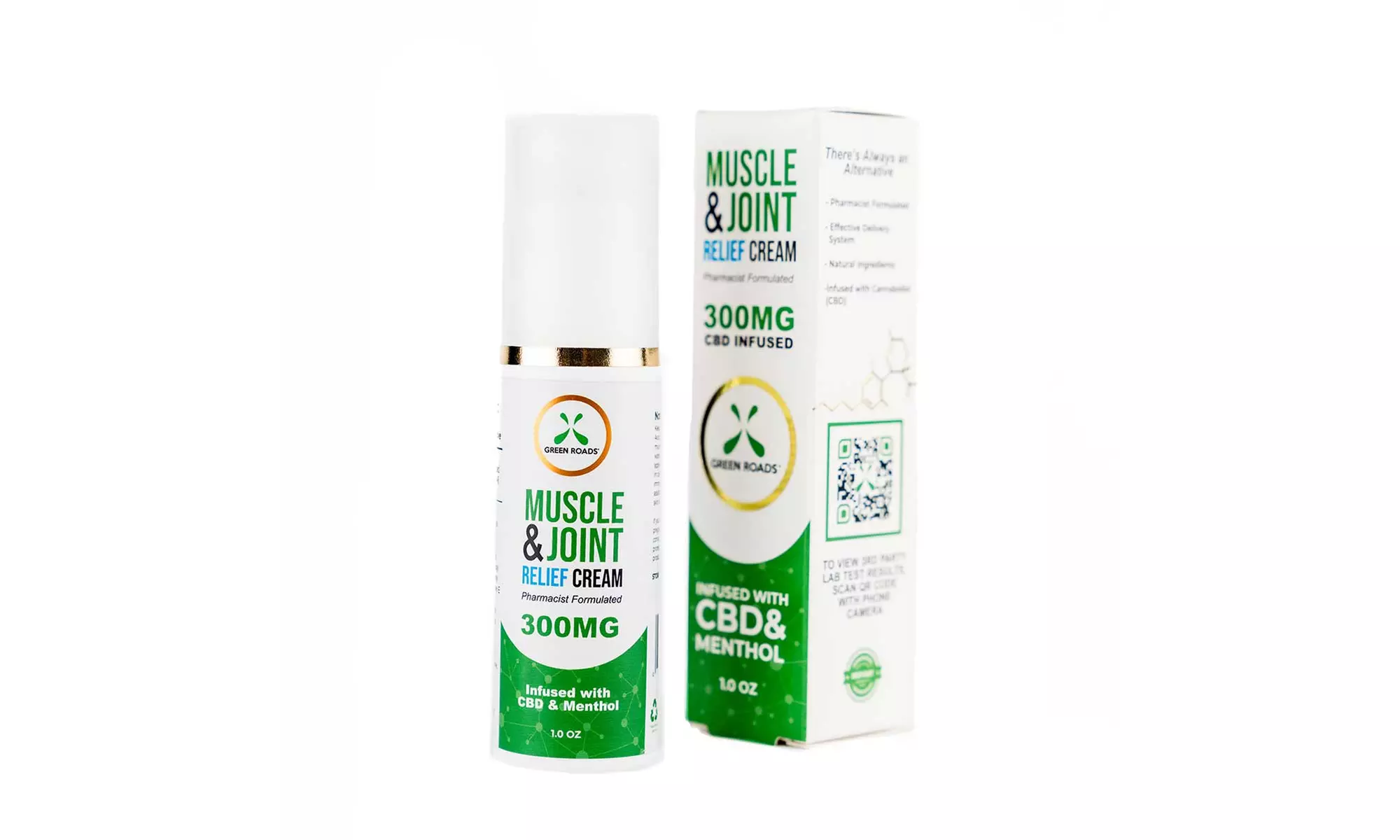 Green Roads CBD Pain Cream 300mg - Primary Image