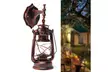 Retro Lantern Outdoor Metal Lantern Sconce Light Fixture Wall Lighting Exterior - Second Medium