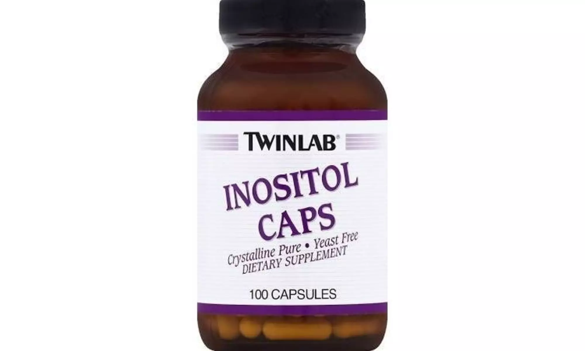 TwinLab Inositol Caps, 500 mg - 100 Capsules - Primary Image