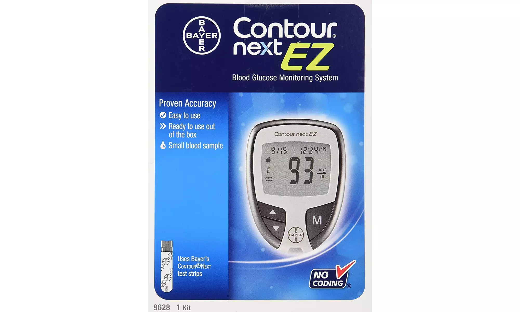 Bayer Contour Next EZ Blood Glucose Monitoring System - Primary Image