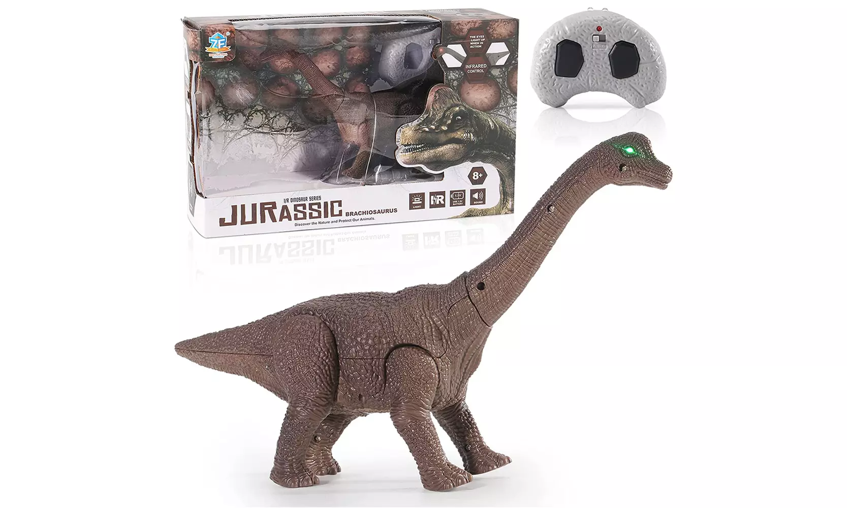 Remote Controlled Brachiosaurus Dinosaur - Primary Image