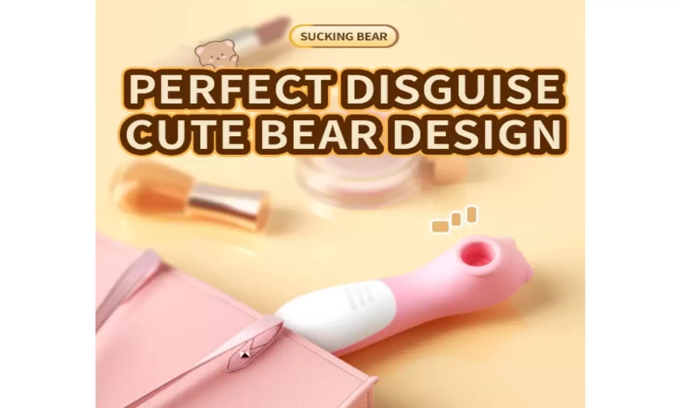 Happy Bear 10 Speed Vibrating Oral Suction Nipple Clitoris Stimulator