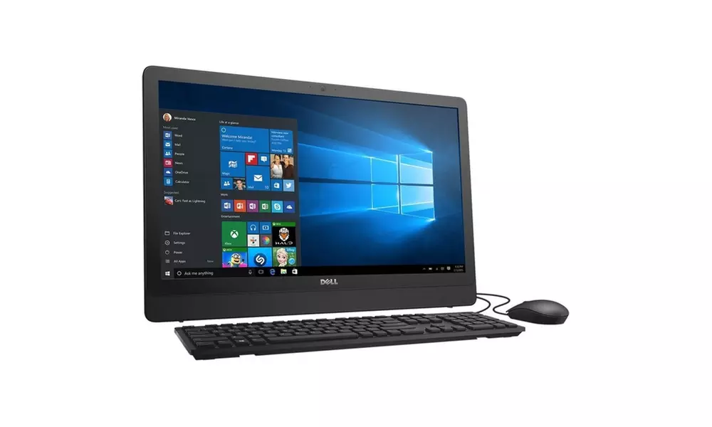 Dell Inspiron 24-3464 Intel Core i5-7200U 12GB, Black (Refurbished) - Primary Image