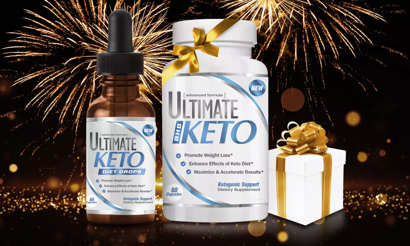 Ultimate Keto BHB Diet Kit - Keto Drop and Keto Support Pills - Second Medium