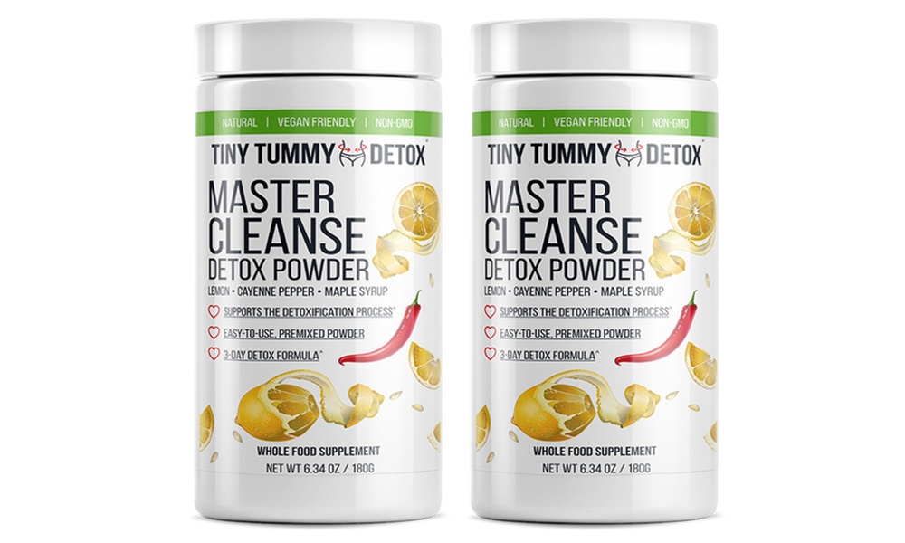Tiny Tummy Detox Lemon Cayenne Maple Powder (30 or 60 Servings)