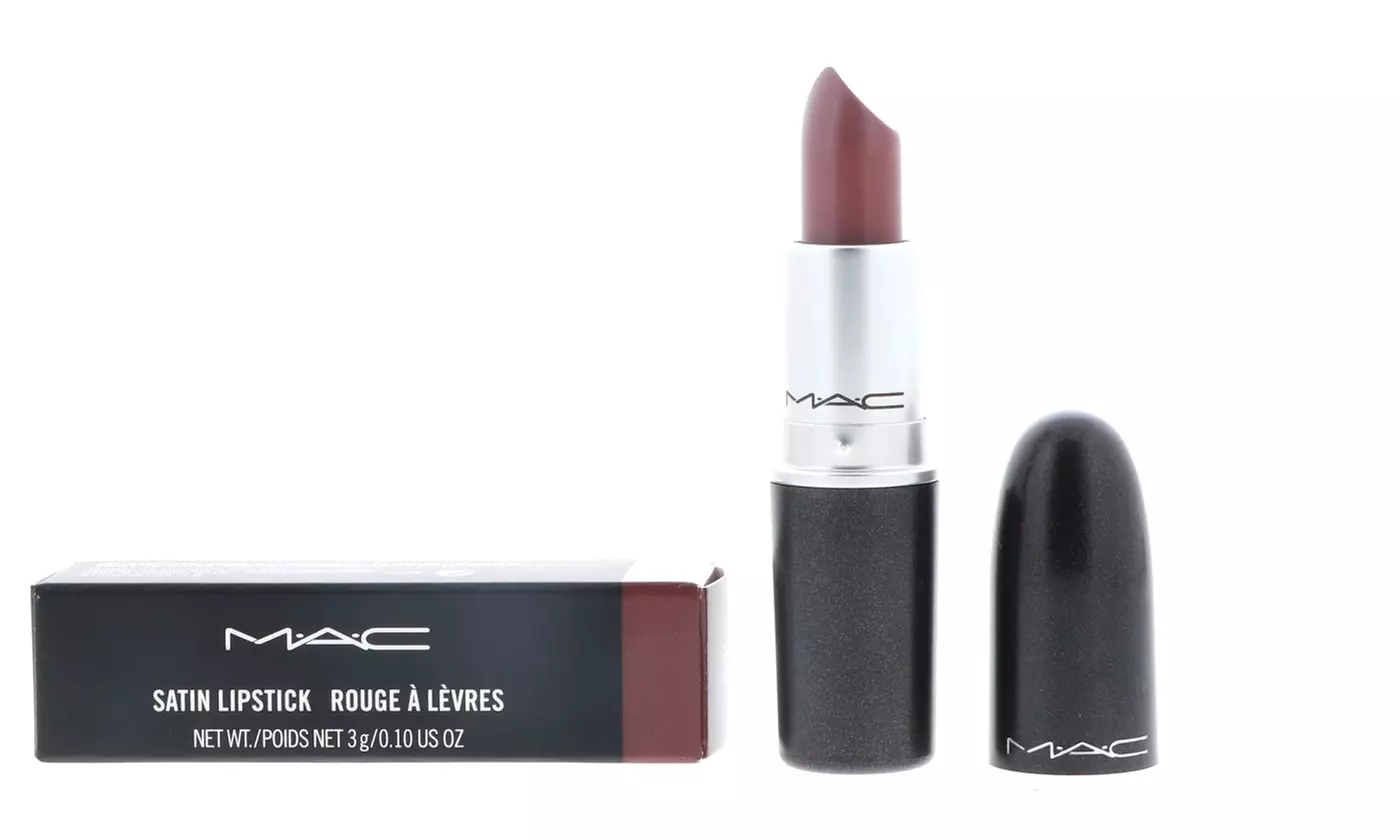 MAC Satin  Lustre Lipstick Red Verve 0.1 oz - Primary Image