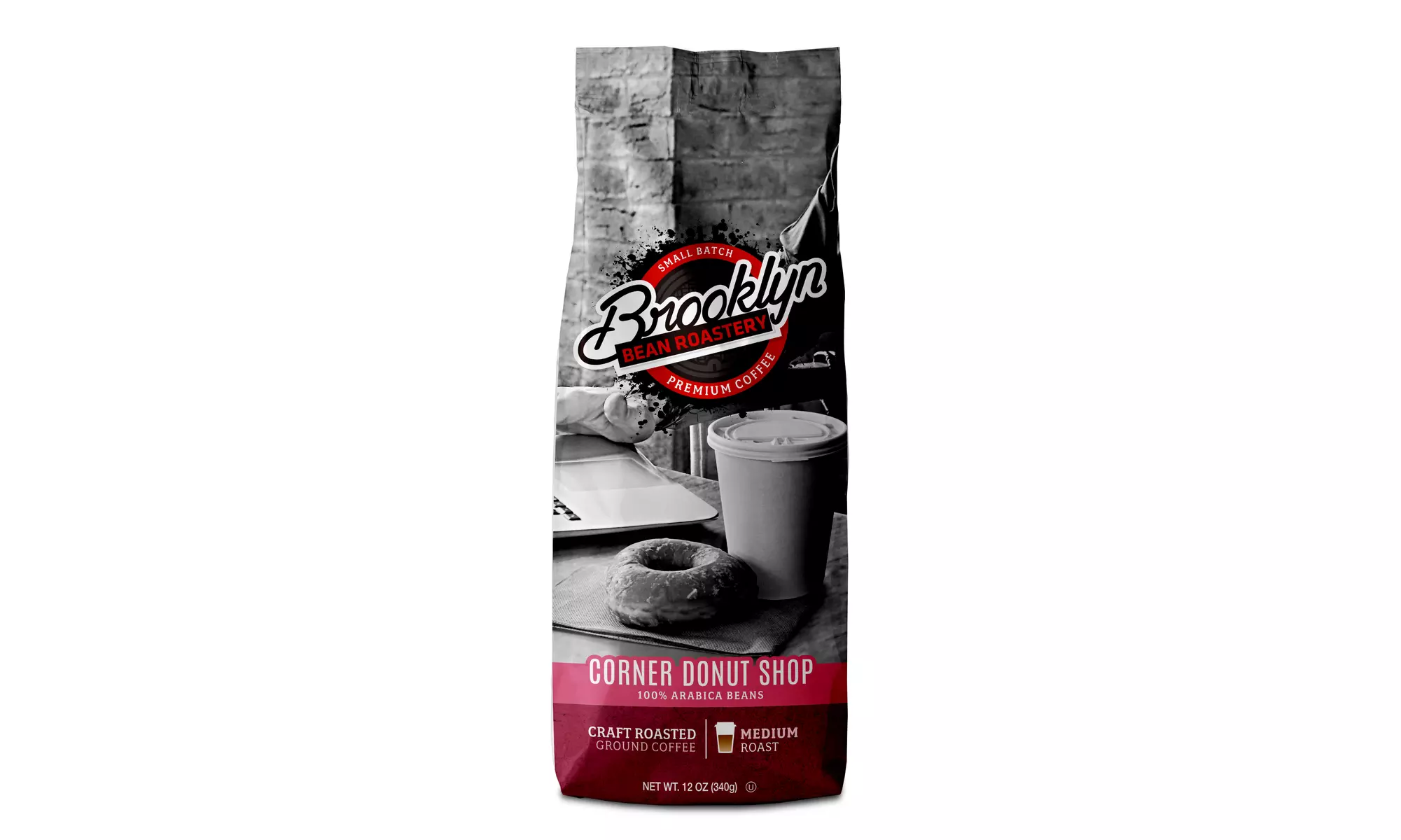 Brooklyn Bean Ground Coffee 12 Ounce Bags - 2 pk or 6 pk