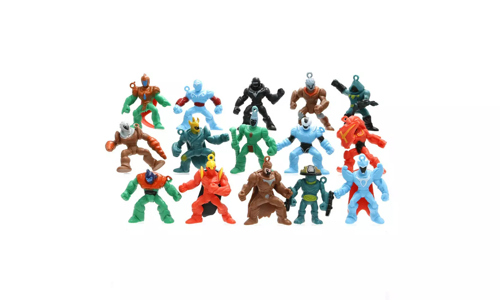 Gormiti The Lords Of Nature Return Monster 15 PCS Action Figure Cake Topper Toys - Primary Image