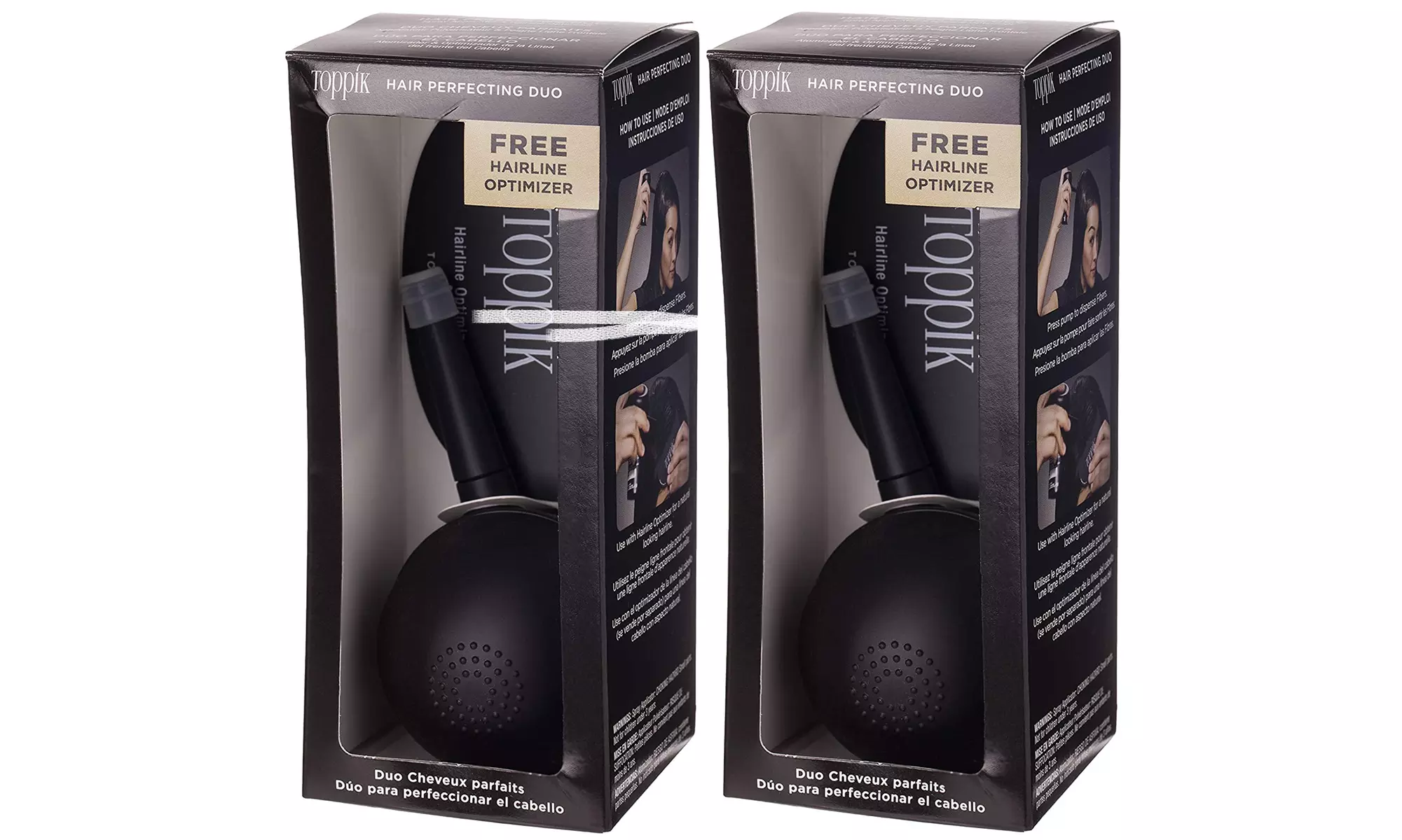 Toppik Hair Perfecting Duo, Applicator & Hairline Optimizer - Primary Image