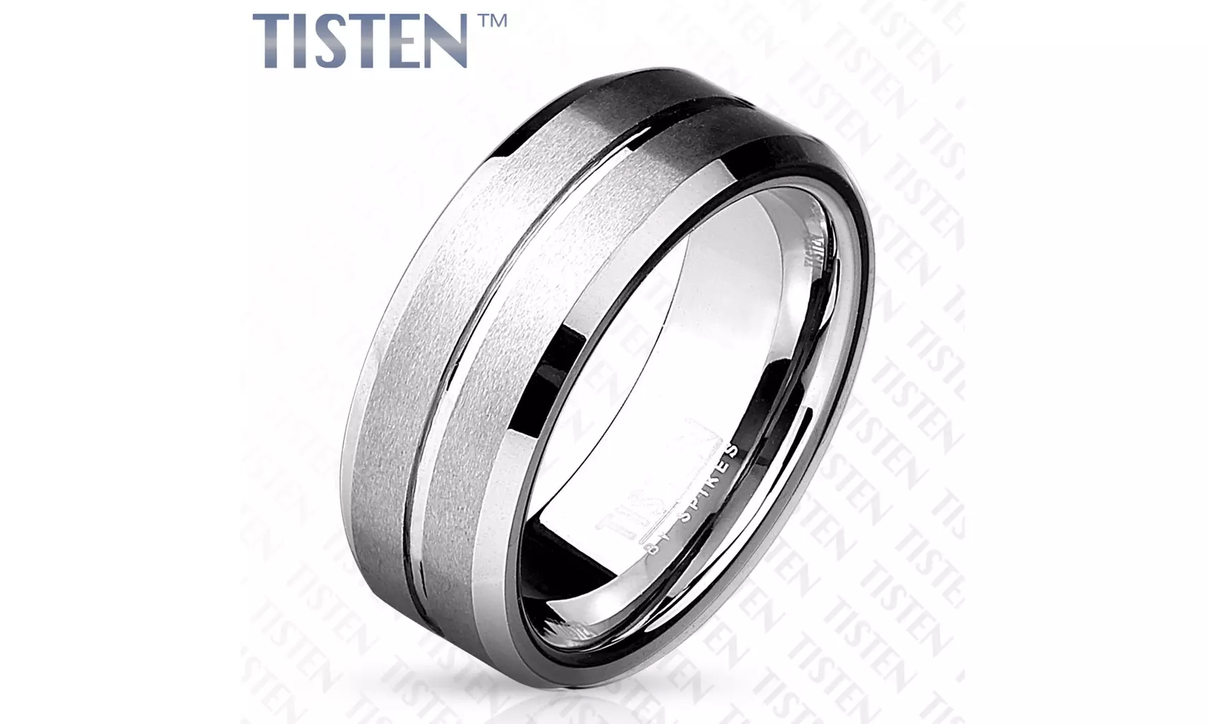Tungsten And Titanium Comfort Fit Band