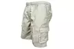 Men's Casual Cargo Shorts Elasticated Waist Half Pant Sport Work Trousers - Second Medium
