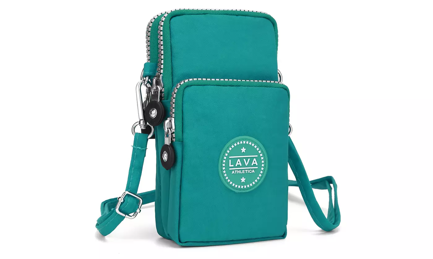 Crossbody Cell Phone Purse Wallet Sling Bag Shoulder Strap Sports Armband Bag