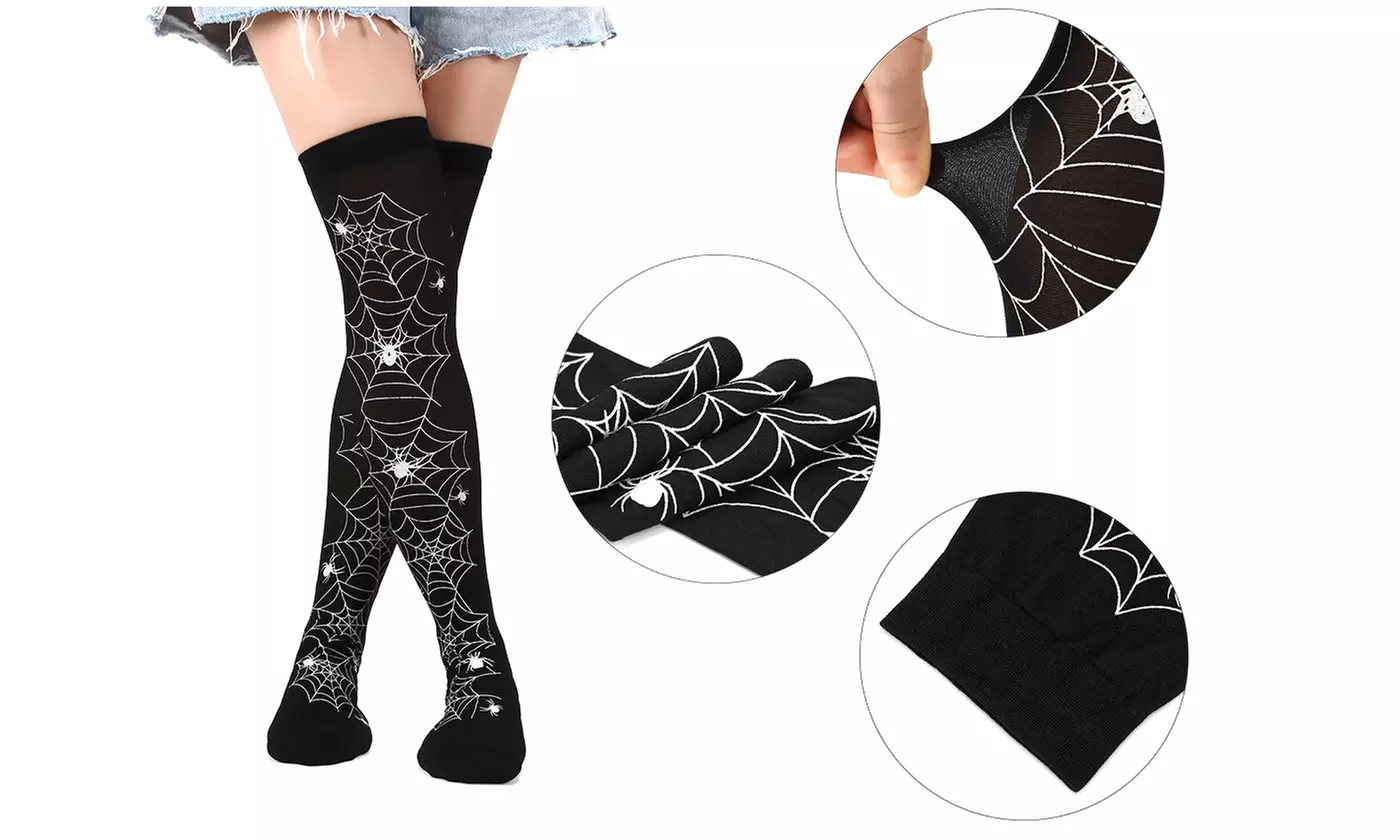 Women's Knee High Halloween Socks