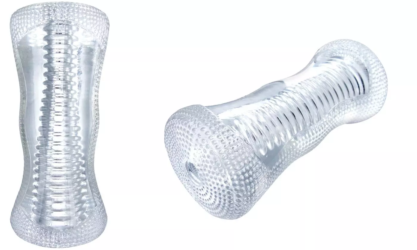Clear Realistic Silicone Vagina Stroker Time-delay Trainer - Primary Image