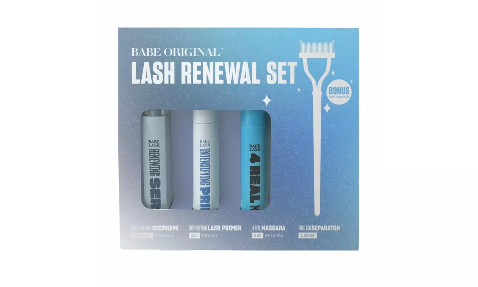 Babe Original Lash Renewal or Essentials 4 Piece Gift Sets