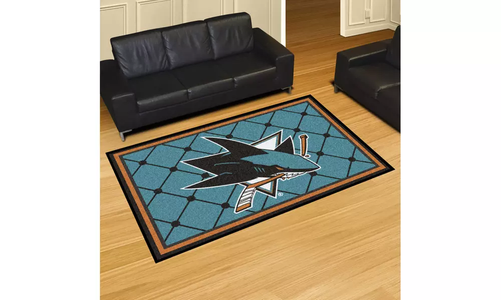 Fanmats NHL Team Logo 5'x8' Area Home Rug - Primary Image