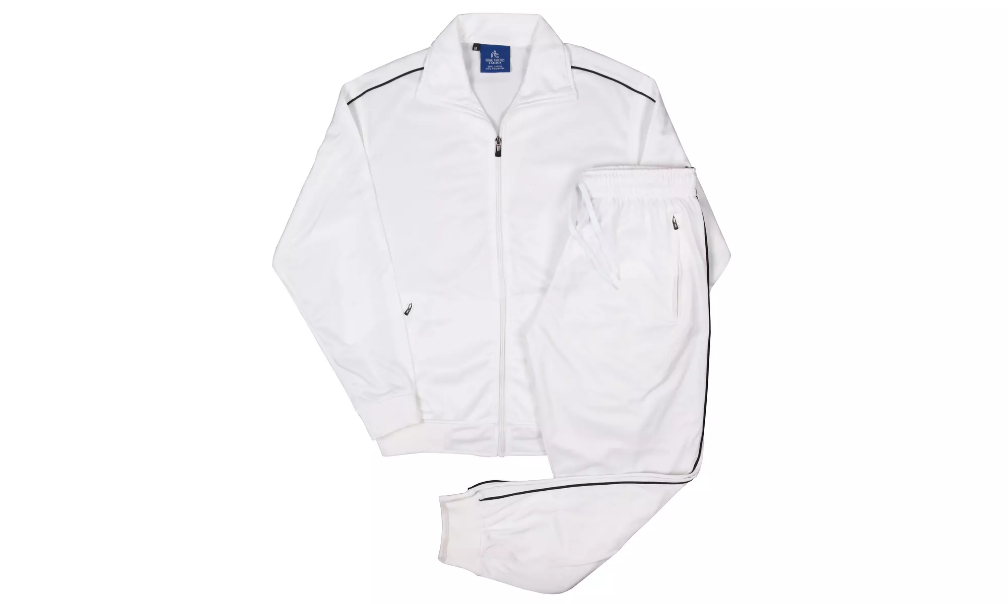 Men's 2-piece Full Jogging Tracksuit Track Jacket & Track pants Activewear Suit