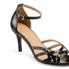 Image 6: Journee Collection Womens Metallic Ankle Strap Heels