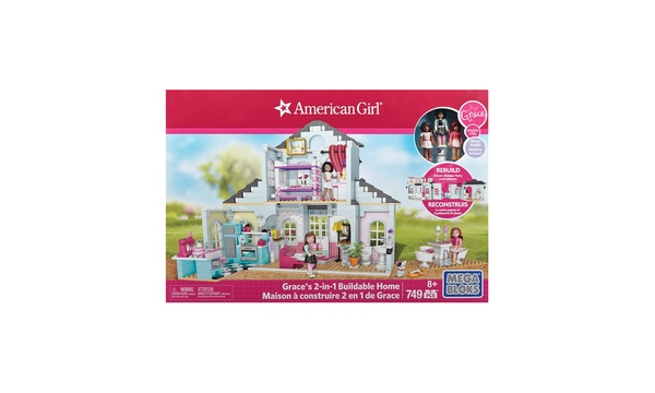 American girl grace's 2 best sale in 1 buildable home