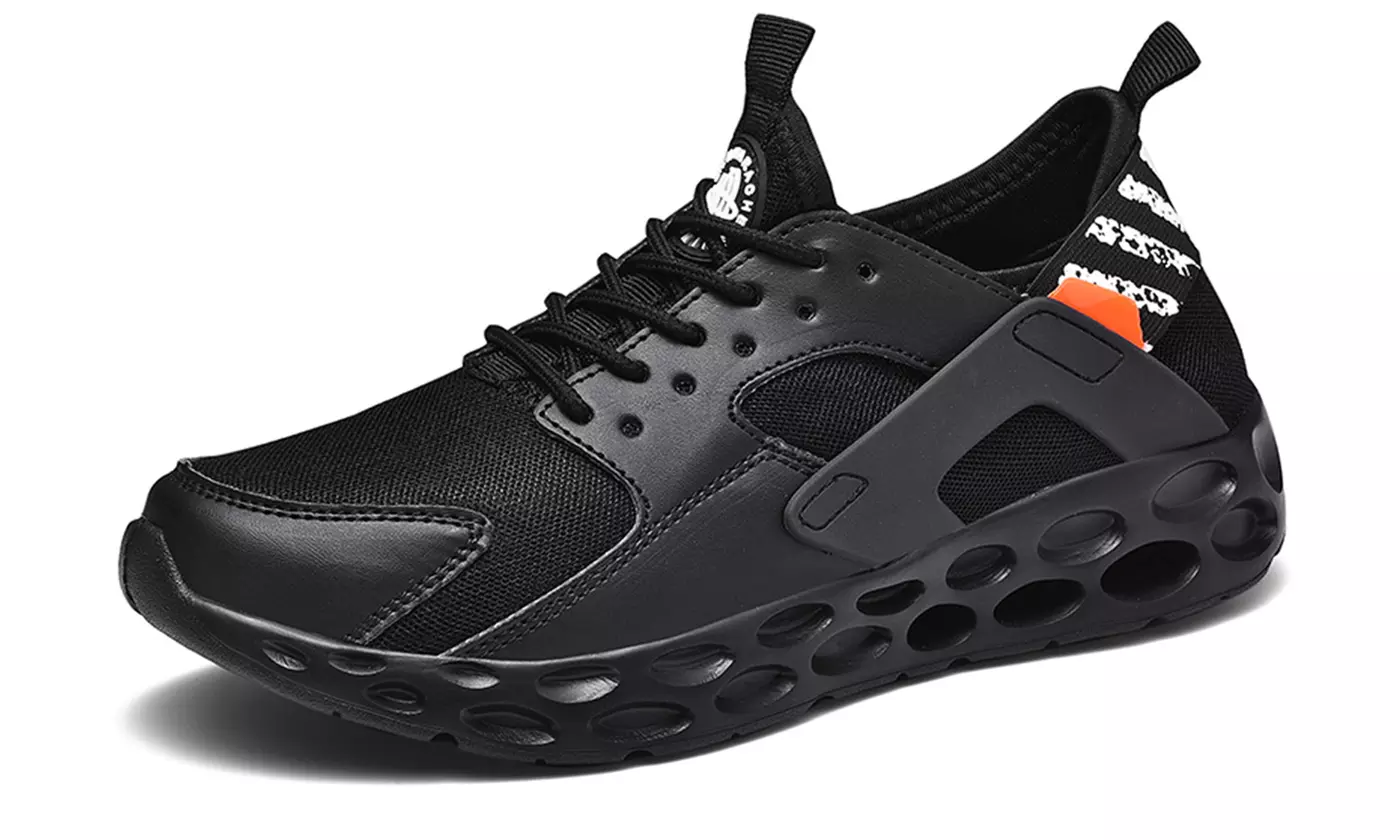 Mens Sneakers Athletic Slip On Lightweight Breathable Running Shoes  - Second Medium