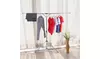 Foldable Laundry Clothes Drying Rack Adjustable High Capacity Stainless Steel