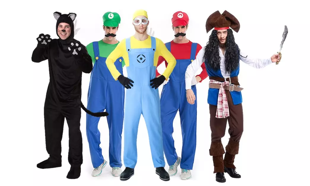 Men's Classic Character Dress up Cosplay Halloween Costumes - Primary Image