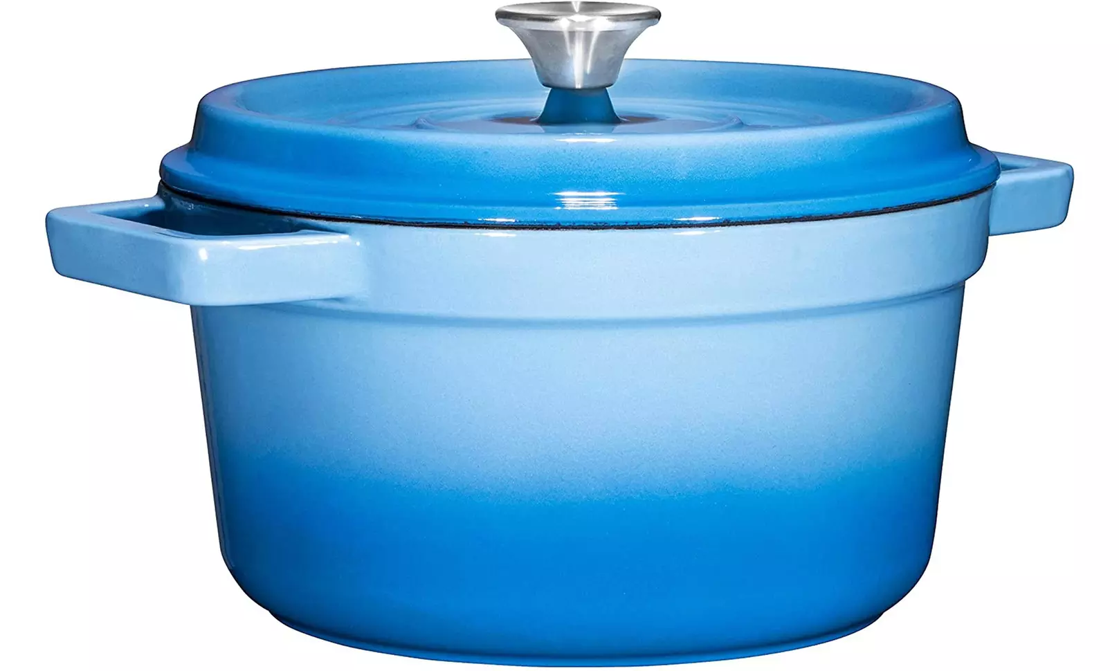Bruntmor Enameled Cast Iron 6.5-Quart Dutch Oven with Large Loop Handles  - Primary Image