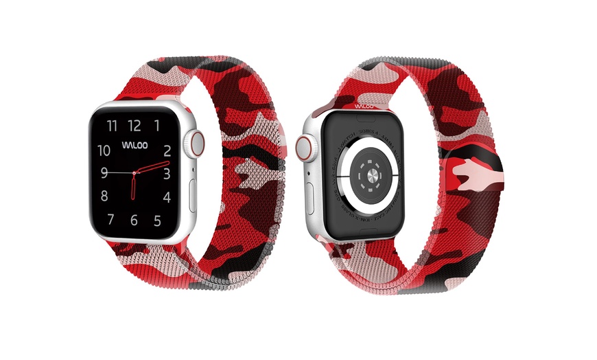 Red camo discount apple watch band