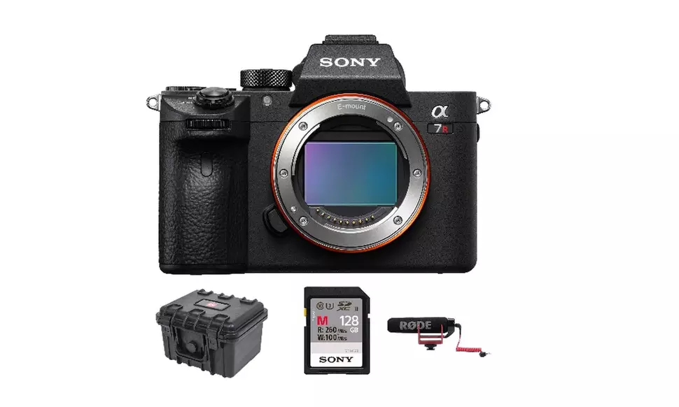 Sony Alpha a7R III A Full-Frame Mirrorless Camera with 128GB VideoMicGo Bundle - Primary Image