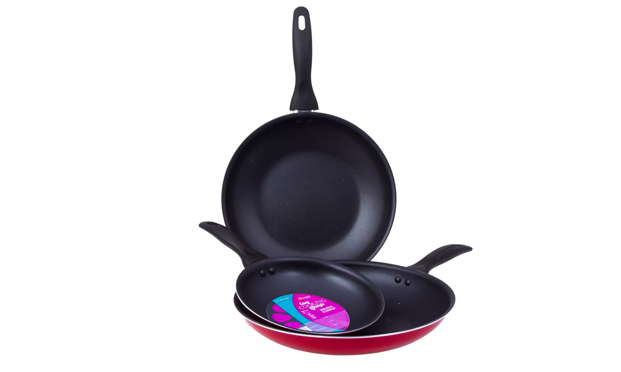 Thermal Conducting Aluminum Non-Stick Cookware Set  (3 pc, 8pc or 10pc)