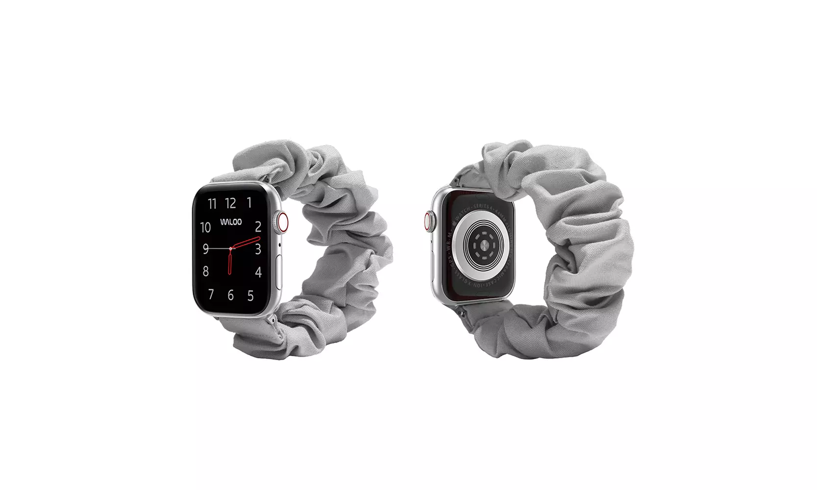 Waloo Elastic Scrunchie Band for All Apple Watch Series