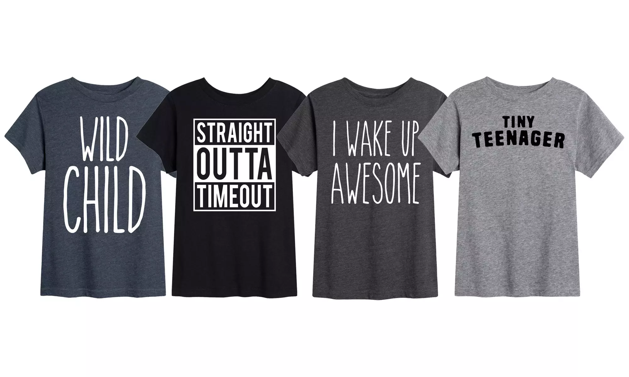 Instant Message: Urban Trendy Kids Minimal T-Shirt - Primary Image