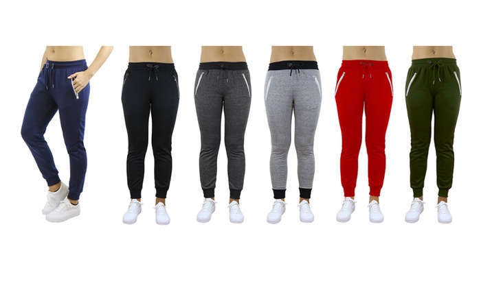 women's sweatpants with zipper pockets