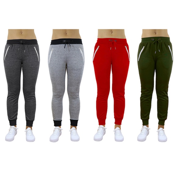 zip joggers womens